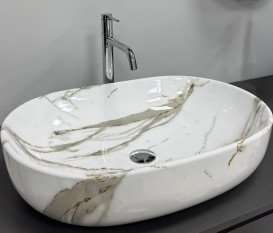 Раковина для ванной VBI Modena 59х42 см керамика lava VBI-012006