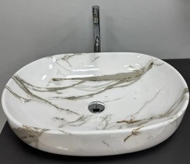 Раковина для ванной VBI Modena 59х42 см керамика lava VBI-012006