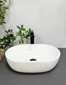 Раковина для ванної кімнати VBI MODENA S 47,5x34 см кераміка білий VBI-012001