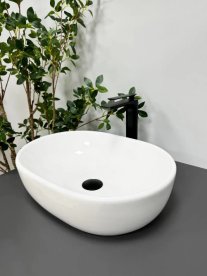 Раковина для ванної кімнати VBI MODENA S 47,5x34 см кераміка білий VBI-012001