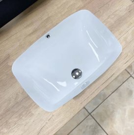 Раковина для ванної кімнати VBI MOENA 55,8x37,5 см кераміка білий VBI-018028