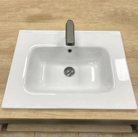 Раковина для ванной VBI Mortara 61,5х46,5 см керамика белый VBI-018040