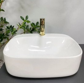 Раковина для ванної кімнати VBI NARNI M 50x42,5 см кераміка білий VBI-014900