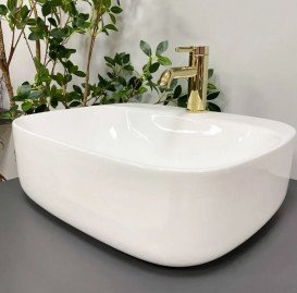 Раковина для ванної кімнати VBI NARNI M 50x42,5 см кераміка білий VBI-014900