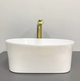 Раковина для ванної VBI Panni ⌀40 см кераміка білий VBI-016500