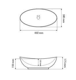 Раковина для ванной VBI Partina 46х38 см керамика белый VBI-012618