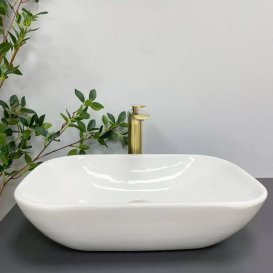 Раковина для ванной VBI PAVIA 51x34 см керамика белый VBI-012605