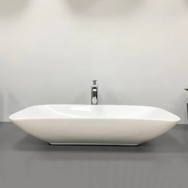 Раковина для ванної кімнати VBI PINETO 70x38 см кераміка білий VBI-012607