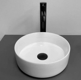 Раковина для ванной VBI Prato S ⌀31,5 см керамика белый VBI-011410