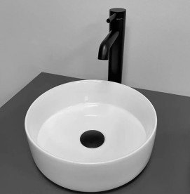 Раковина для ванной VBI Prato S ⌀31,5 см керамика белый VBI-011410