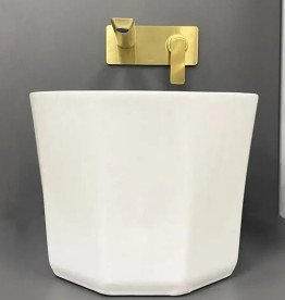 Раковина для ванной VBI Prazzo ⌀37 см керамика белый VBI-016604