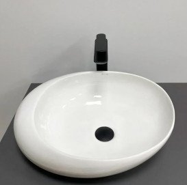 Раковина для ванної VBI Riccia 51х41 см кераміка білий VBI-017200