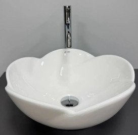 Раковина для ванної VBI Rosolini ⌀39 см кераміка білий VBI-012625