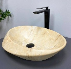 Раковина для ванної VBI Rotello 51х37,5 см кераміка Beige onyx matt VBI-017103