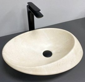 Раковина для ванной VBI Rotello 51х37,5 см керамика Ivory matt VBI-017102