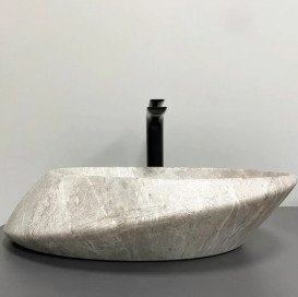 Раковина для ванної VBI Rotello 51х37,5 см кераміка Stone matt VBI-017101