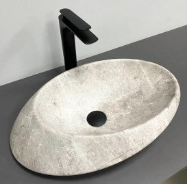 Раковина для ванної VBI Rotello 51х37,5 см кераміка Stone matt VBI-017101