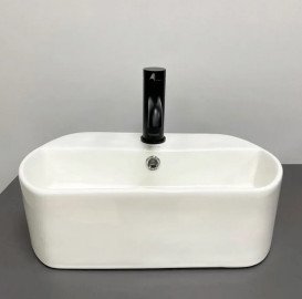 Раковина для ванної кімнати VBI Severini 45х30 см кераміка білий VBI-015508