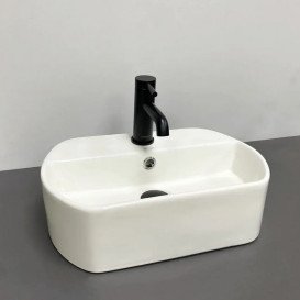 Раковина для ванної кімнати VBI Severini 45х30 см кераміка білий VBI-015508