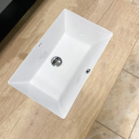 Раковина для ванної кімнати VBI SORRENTO 53x34,5 см кераміка білий VBI-018037