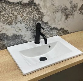 Раковина для ванной VBI Teora 50,5х34 см керамика белый VBI-018050