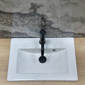 Раковина для ванной VBI Teora 50,5х34 см керамика белый VBI-018050