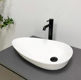 Раковина для ванной VBI Trento 59х35 см керамика белый VBI-011904