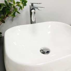 Раковина для ванної кімнати VBI TRICASE 44x39 см кераміка білий VBI-015800