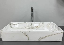 Раковина для ванной VBI Triest 61х34 см керамика lava VBI-012715