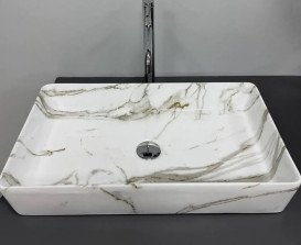 Раковина для ванной VBI Triest 61х34 см керамика lava VBI-012715