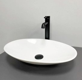 Раковина для ванной VBI Tufara 50х35,5 см керамика белый VBI-012616