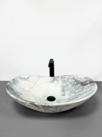 Раковина для ванной VBI TURIN 60,5x35,5 см керамика гранит матовый VBI-011503