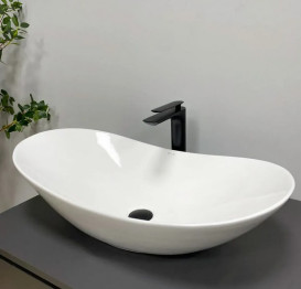 Раковина для ванной VBI Turin L 69,5х38 см керамика белый VBI-011512