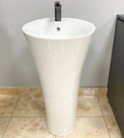 Раковина для ванної VBI Varsi ⌀45,5 см кераміка білий VBI-019016