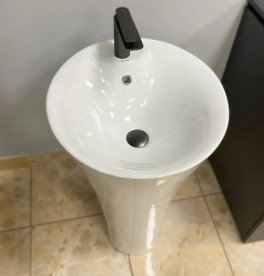 Раковина для ванної VBI Varsi ⌀45,5 см кераміка білий VBI-019016