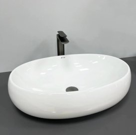 Раковина для ванной VBI VENETO M 56x37 см керамика белый VBI-012802