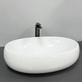 Раковина для ванной VBI VENETO M 56x37 см керамика белый VBI-012802