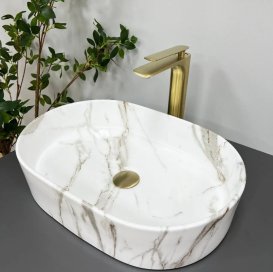 Раковина для ванной VBI VERONA 50 50x34 см керамика аякс глянцевый VBI-011312