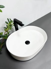 Раковина для ванної кімнати VBI VERONA 50 50x37 см кераміка білий VBI-011300