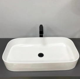 Раковина для ванной VBI Vestone 75х39 см керамика белый VBI-017003