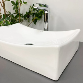 Раковина для ванної кімнати VBI VIAREGGIO L 67x46 см кераміка білий VBI-016203