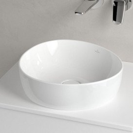 Раковина для ванной Villeroy & Boch Antao 40х39,5 см керамика CeramicPlus альпийский белый 4A7240R1