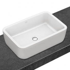 Раковина для ванной Villeroy & Boch Architectura 60х41 см санитарная керамика альпийский белый CeramicPlus 412760R1