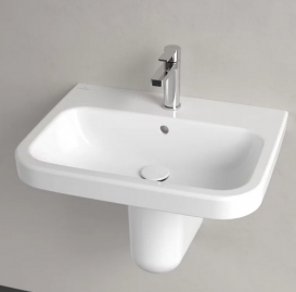 Раковина для ванної кімнати Villeroy & Boch Architectura 60х47 см санітарна кераміка альпійський білий CeramicPlus 418860R1