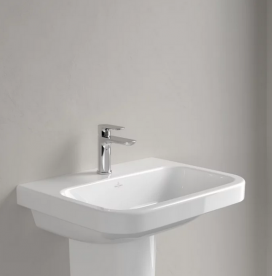 Раковина для ванной Villeroy & Boch Architectura 60х47 см санитарная керамика альпийский белый CeramicPlus 418861R1