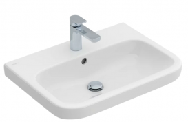 Раковина для ванной Villeroy & Boch Architectura 65х47 см санитарная керамика альпийский белый CeramicPlus 418865R1