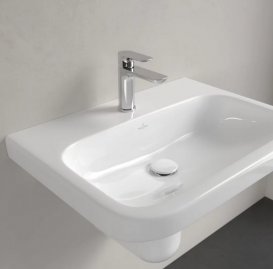 Раковина для ванної кімнати Villeroy & Boch Architectura 65х47 см санітарна кераміка альпійський білий CeramicPlus 418866R1