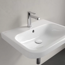 Раковина для ванної кімнати Villeroy & Boch Architectura 60х47 см шліфована санітарна кераміка альпійський білий CeramicPlus 41886GR1