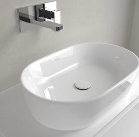 Раковина для ванной Villeroy & Boch Architectura 60х40 см санитарная керамика альпийский белый 5A266001