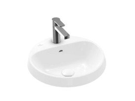 Раковина для ванної кімнати Villeroy & Boch Architectura ⌀45 см санітарна кераміка альпійський білий 5A654501